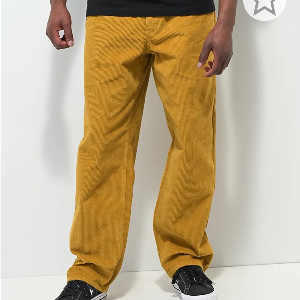 EMPYRE Brass Corduroy Baggy Pants